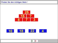 Aufgabenbild Rechnerisches Denken: Pyramide