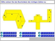 Aufgabenbild R&auml;umlich kognitive Leistungen Raumk&ouml;rper