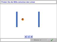 Aufgabenbild r&auml;umlich perzeptive Leistungen: Raummitte