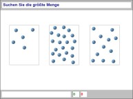 Aufgabenbild Zahlenverst&auml;ndnis: perzeptives Sch&auml;tzen 2